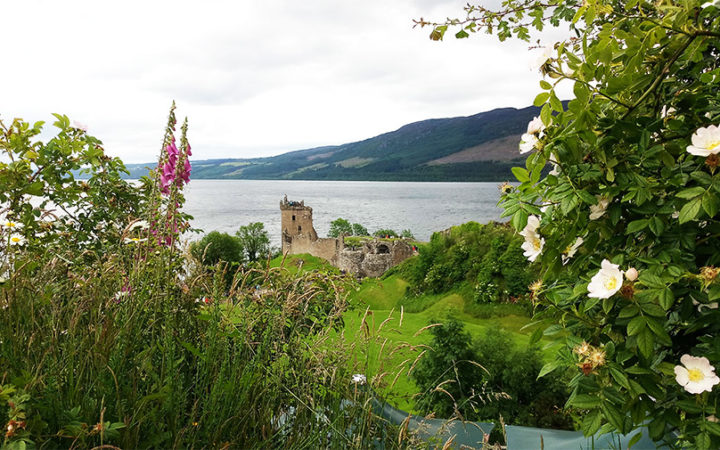 Urquhart Castle, sur les bords du Loch Ness