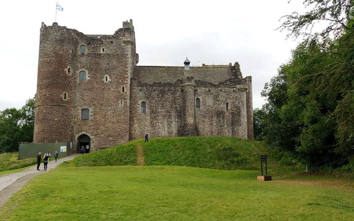 Doune Castle vu dans Game of Thrones Winterfell
