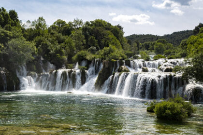 cascade au park national de Krka