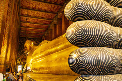 bouddha couche au wat pho Bangkok