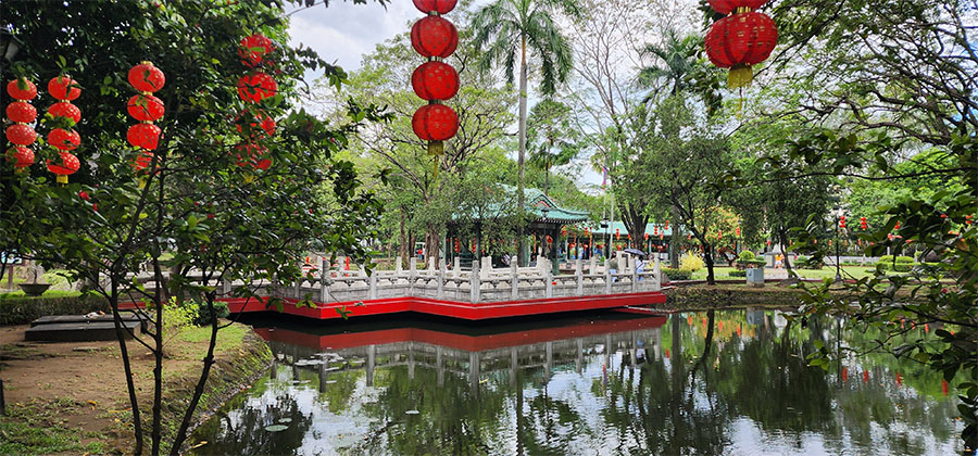 Le jardin chinois de Manille
